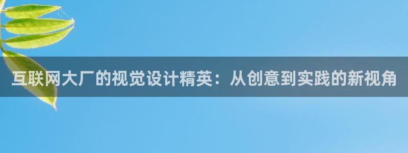 九游会注册分享：互联网大厂的视