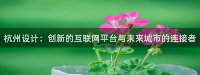 九游会官网登录中心入口：杭州设